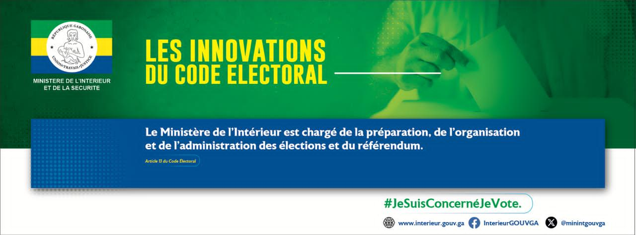 MIN INTERIEUR INNOVATIONS CODE ELECTORAL