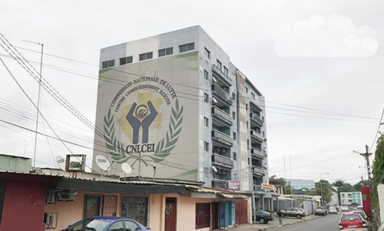 Le siège de la CNLCEI à Libreville.
